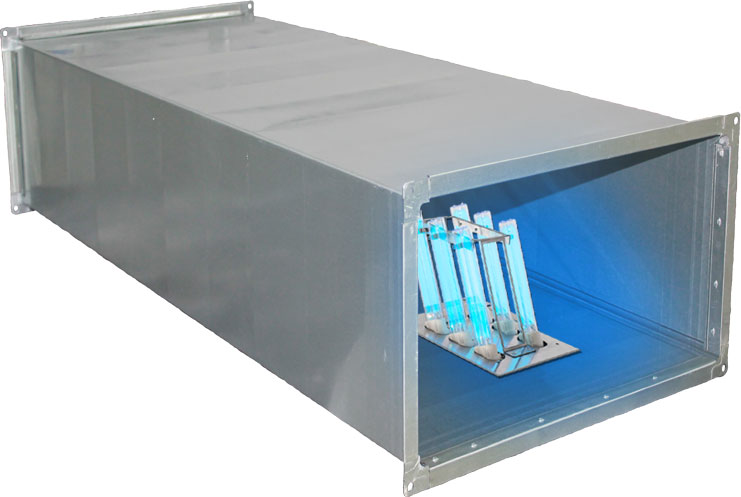 Бактерицидная вставка Vent Bact Insert VBI 6x35 для уф-обеззараживания воздуха в системах вентиляции и кондиционирования