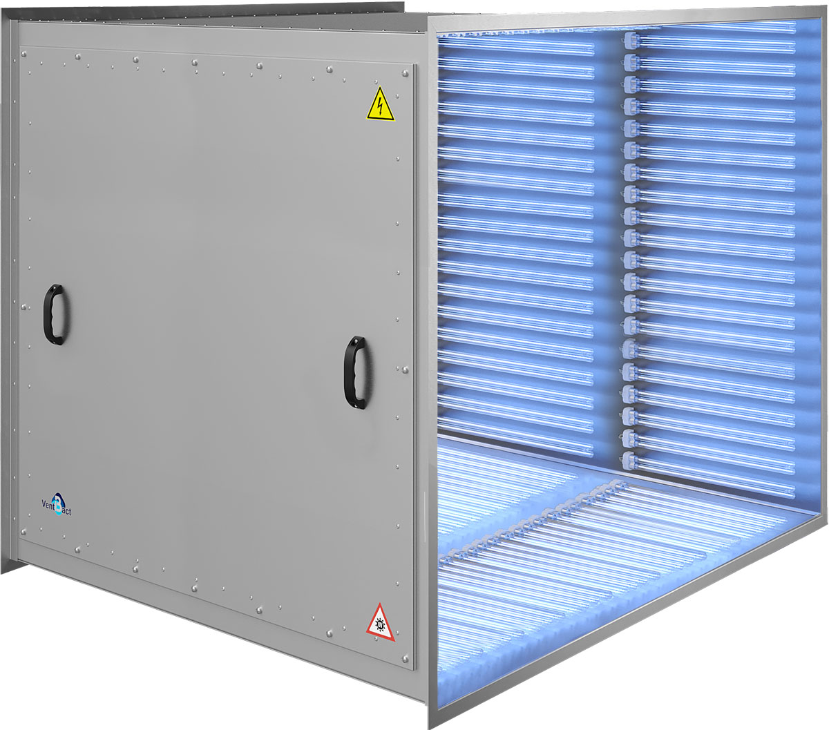 Бактерицидная секция Vent Bact VB 20000 для обеззараживания воздуха в системах вентиляции и кондиционирования