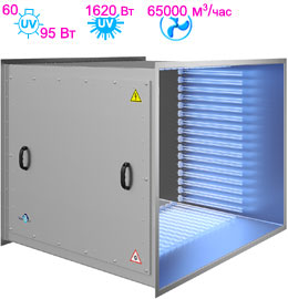 Бактерицидная секция для систем вентиляции VentBact VB6000