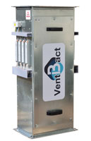 Фото съемного люка для обслуживания уф-ламп в бактерицидной секции Vent Bact VB 600